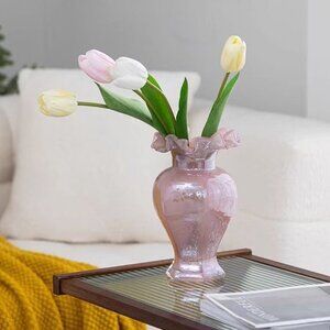 Soft Glass Look Decorative Vase